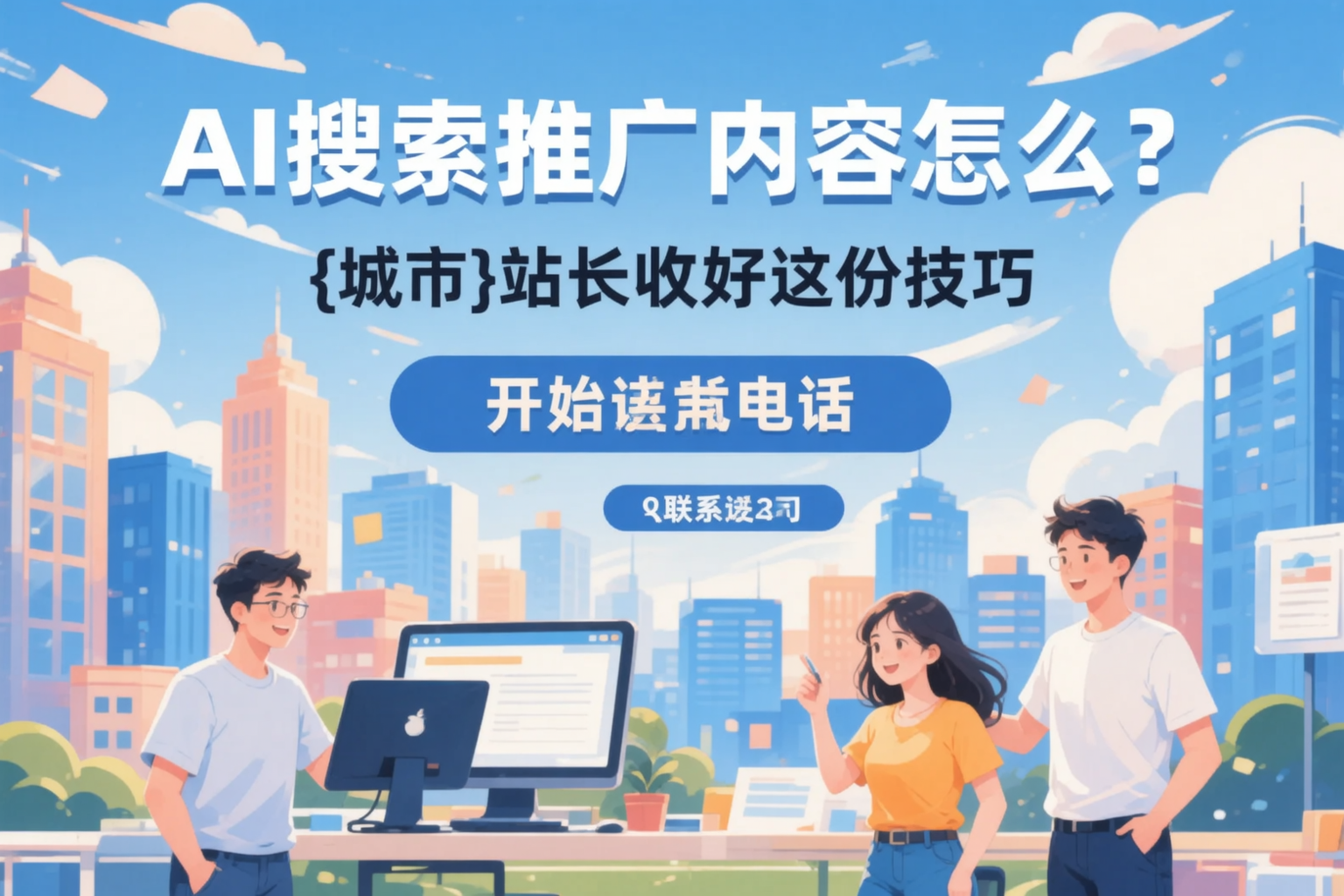 AI搜索推广内容怎么写？蚌埠站长收好这份技巧