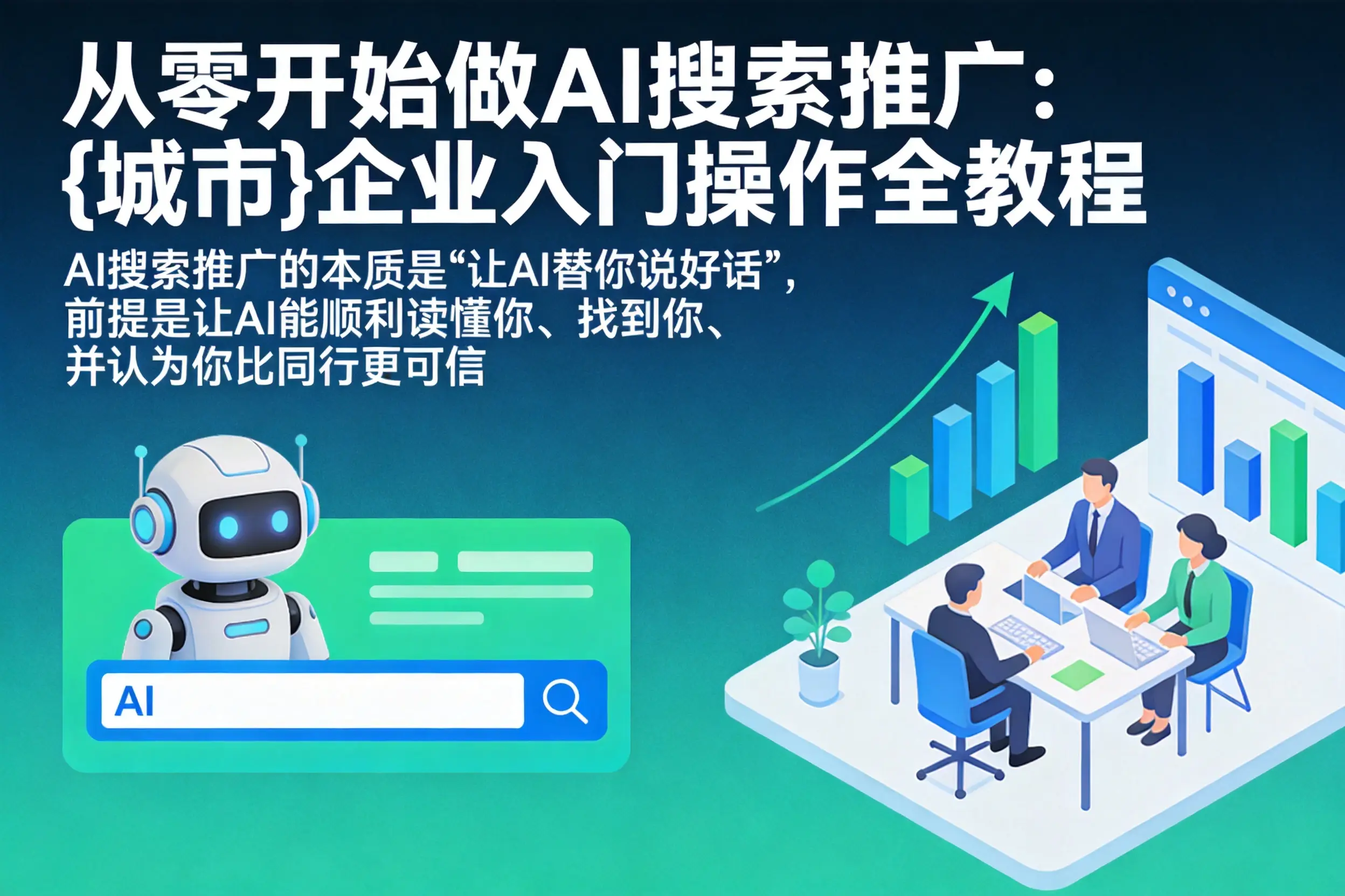 从零开始做AI搜索推广:蚌埠企业入门操作全教程