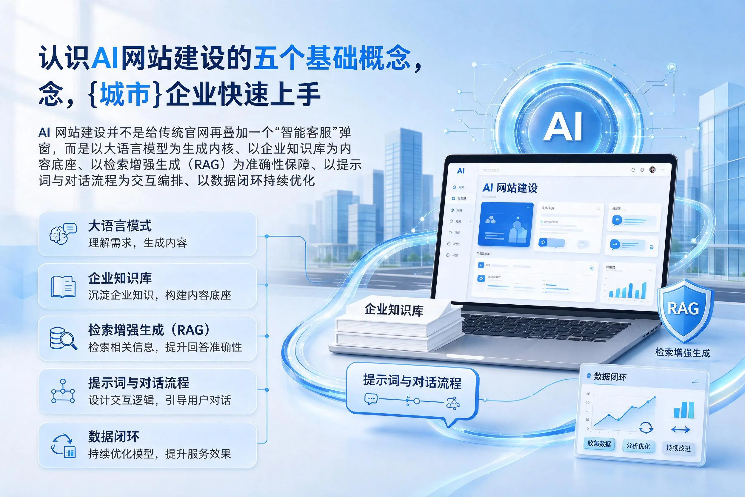 认识AI网站建设的五个基础概念,蚌埠企业快速上手